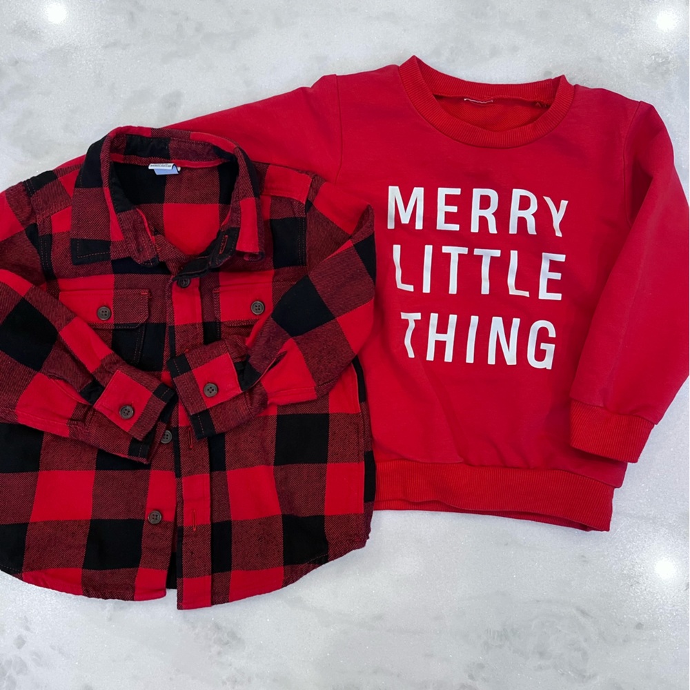 Christmas set flannel